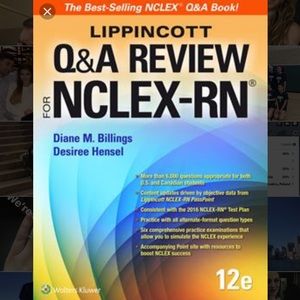 Lippincott NCLEX Q&A Review book
